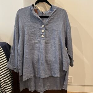 XCVI Rori Blouse, Blue